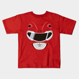 Red Power Ranger Kids T-Shirt